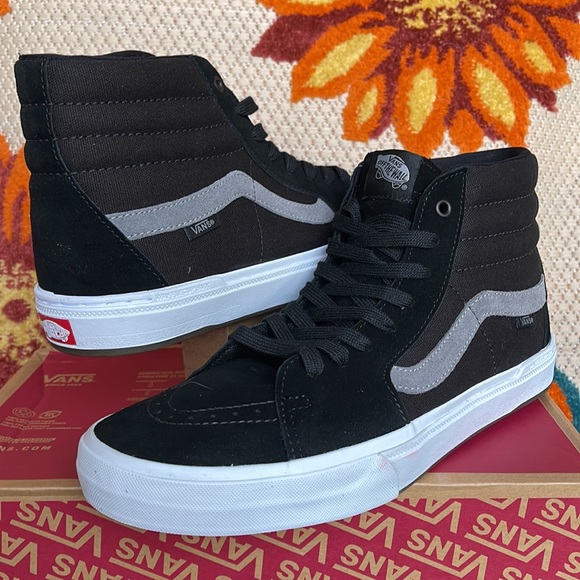Vans BMX Sk8-Hi Black/Gray/White Men’s sneakers - Picture 9 of 16